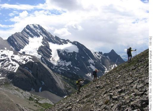Mount Sir Douglas from South Burstall Pass