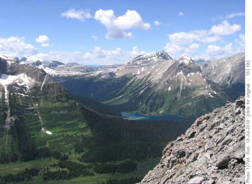 Lake Leman from Burstall ridge