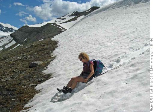 Carolyn cooling off