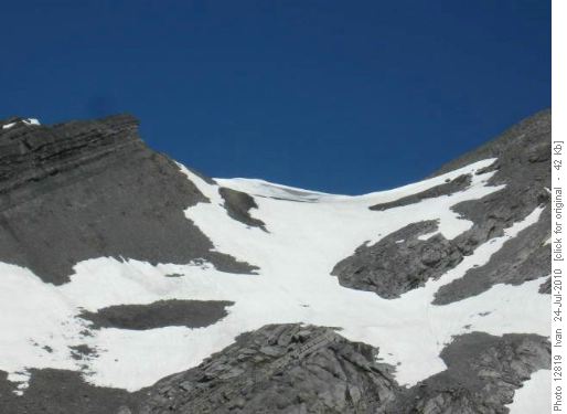 Headwall-Chester col