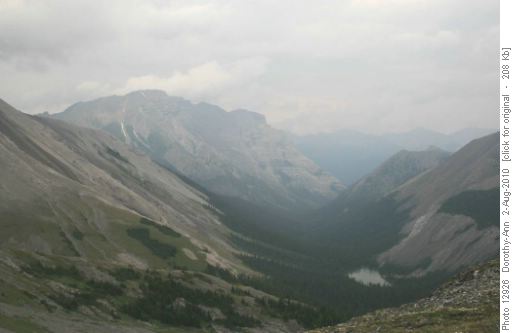 Valley east of Pass and Lost Lake