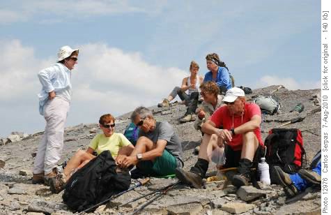 Lunch on the summit