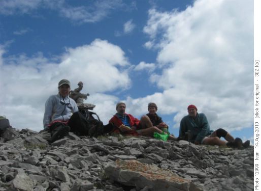 Moose Mt.west/ Yoko, Francisco, Yolande, Ivan/