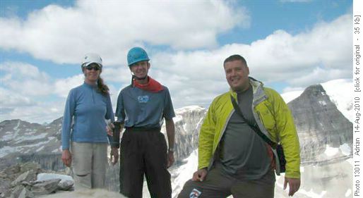 {1349 c be}, {212 d mu} and {1243 ad co} on Mt Isabelle summit
