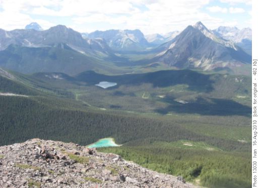 Tent Ridge view