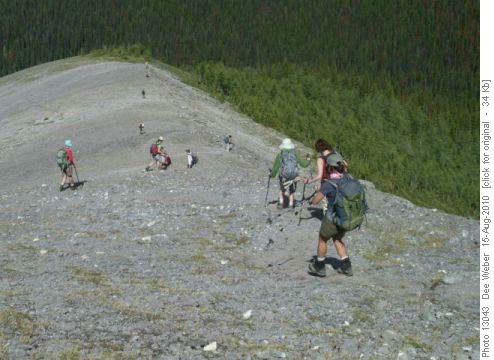 Descending Tent Ridge