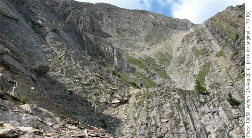 Copper Mtn - Upper ampitheater before skylike ridge