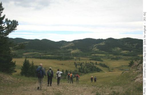 Whaleback Ridge from S end of Black Mtn