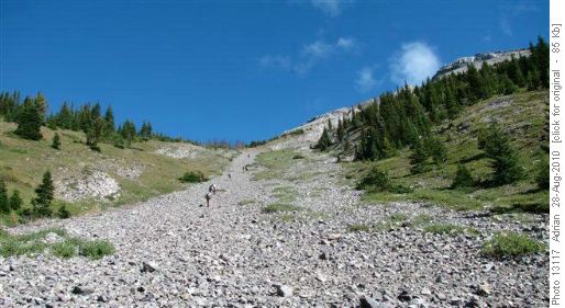 Mt Nestor Ascent Drainage