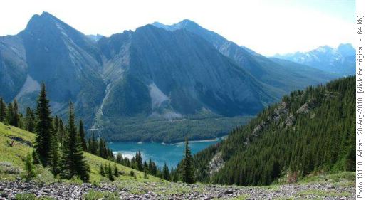 View south from Mt Nestor Ascent Trail