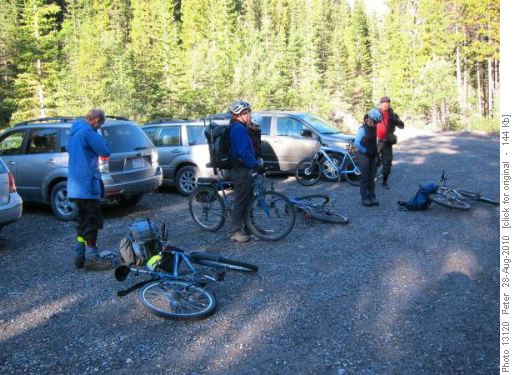 Mt Nestor Car/Bike Trail head