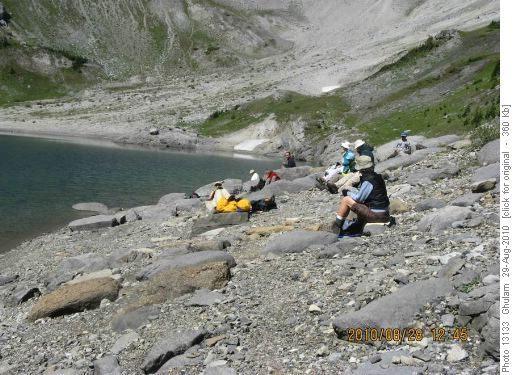 Lunch Break Galatea Lake