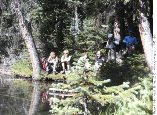 Break at Lillian Lake