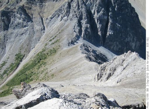 Cory Pass from Mt Edith
