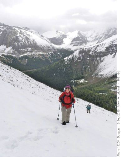 Nearing the summit