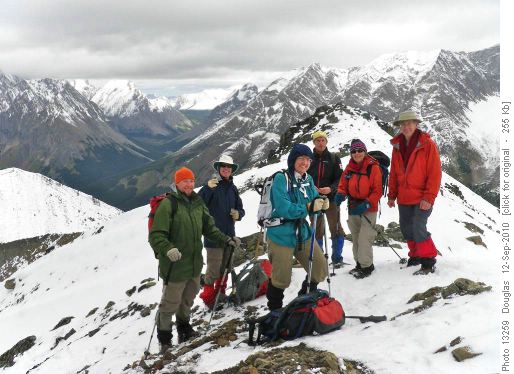 Summit looking towards Elbow Lake