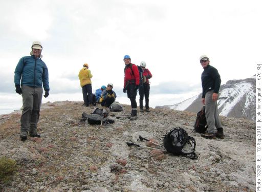 Rest stop above treeline