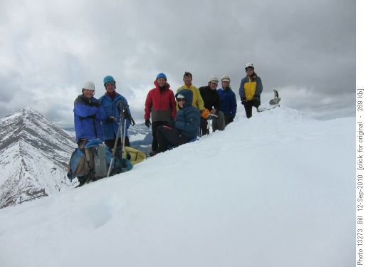 On the summit