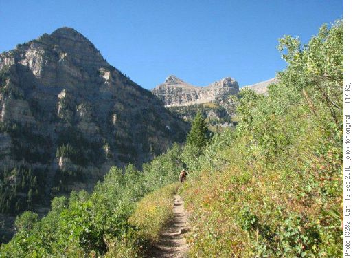 Mount Timpanogos trail