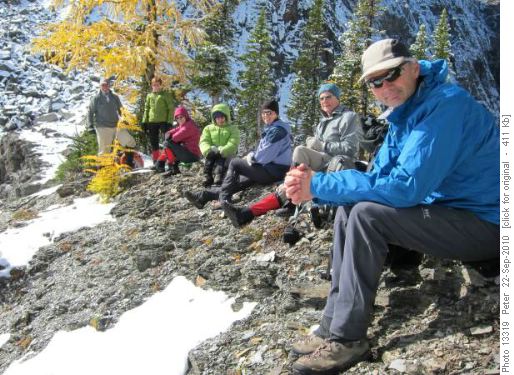 The gang at lunch spot