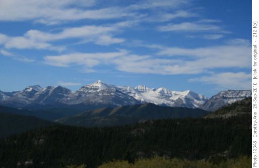 Looking SW from the Boundary Pine