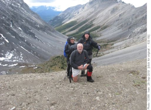 North Buller Pass /Yoko, Ivan, Alicja/.