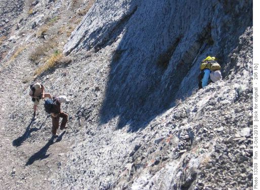 Rockband on Nihahi Ridge