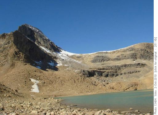 Kiwetinok Peak and Lake