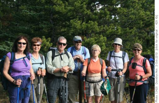 Posing at the summit of Green Mtn