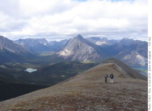 North end, Tent Ridge. Waheed & Ghulam