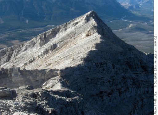 Top of Pricess Margaret, showing ledge bypass