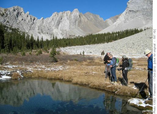 The spring at the head of Lineham cirque