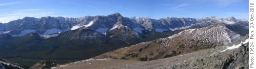 Elk Range from Mt. Lipsett