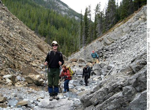 North fork of canyon ck.
