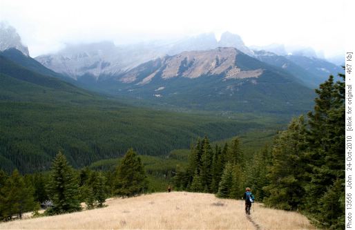 Descending towards Wind Valley