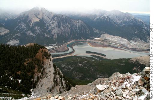 Bow Valley from summit