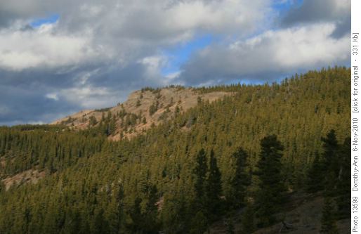 S. Volcano Ridge top - our destination