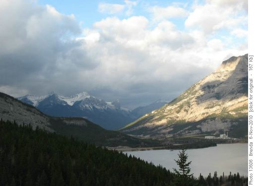 The clouds we left behind in Banff