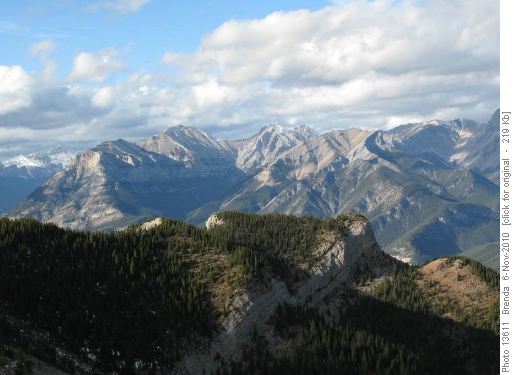 Heart Mtn from the ridge