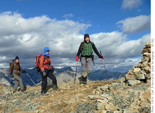 On the west peak of Pigeon Mtn