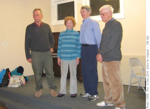 Pin awards: {532 John Duerden}, {182 Dawn Jones}, {421 Doug Davison} & {238 Alastair Sinclair}