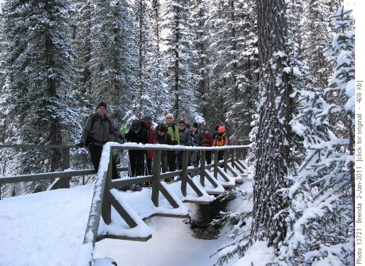 Crossing the Prairie Creek Bridge