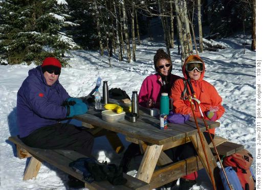 Lunch with {163 Tom Flanagan}, {182 Dawn Jones} and {0 Marianne Flannagan}