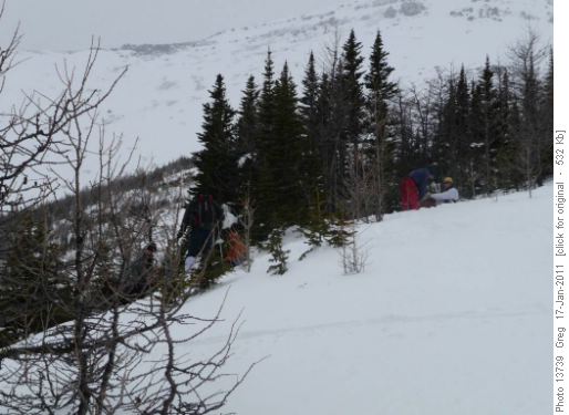 Lunch on Fisera Ridge