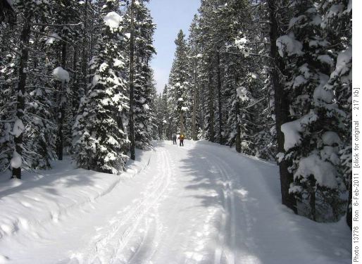 Sun on the south side of Lookout