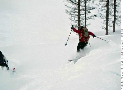 Coordinator(at the back) trying to keep up with {1364 Lida Fr} and {1316 Ce Sou} Chickadee valley.