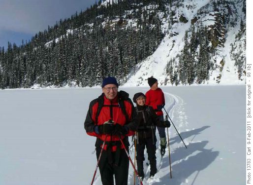 Crossing Lake O'Hara