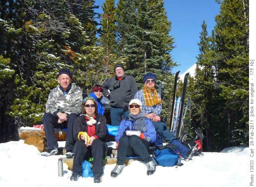 Lunch at Hummingbird Plume lookout
