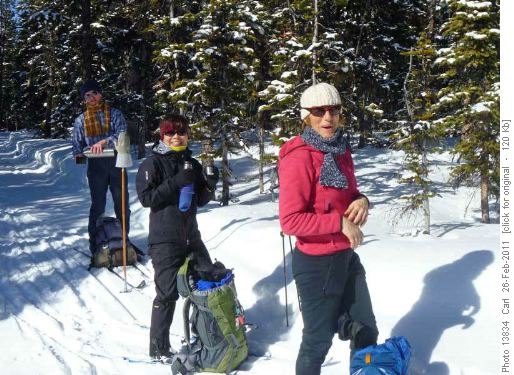 Break at the top of Skogan Loop