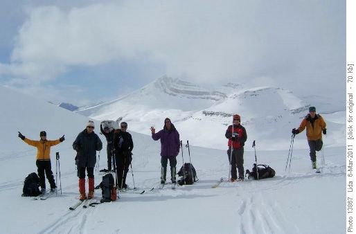 "Watermelon S2 col" with Cirque peak in background.